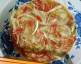 Hình bước làm 2 của món Trứng chiên sốt cà