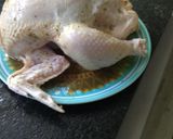 Foto del paso 1 de la receta: Pollo horneado con manzanas y jugo de naranja