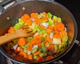 10 ingredient, 1-pot lentil soup recipe step 1 photo