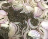 A picture of step 4 of Kerala style mutton curry.