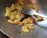 A picture of step 2 of Jhinge Posto / Ridge Gourd in Poppy Mustard Sauce.