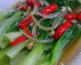 Foto langkah ke 3 dari resep Pak Coy Siram Saus Tiram.