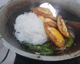 Foto langkah ke 4 dari resep Telur Ceplok Soun Cabe Ijo.