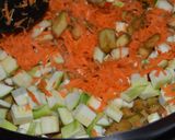 Foto del paso 4 de la receta: Wok de vegetales, Champiñón y roquefort