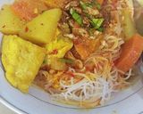 Foto langkah ke 5 dari resep Kari Bihun Vegan.