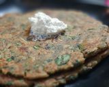 A picture of step 4 of Lauki Palak Paratha (bottelgourd).