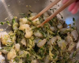 A picture of step 3 of Shrimp and Cucumber Dumplings.
