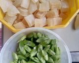 Foto langkah ke 1 dari resep Tumis Buncis + Cecek.