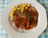 Foto del paso 6 de la receta: Pechuga de pavo con salsa de miel