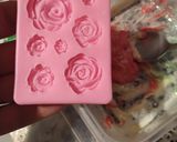 Foto del paso 3 de la receta: Hojas y flores chocolate. Decoración pasteles y mona de Pascua