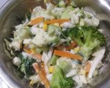 Foto langkah ke 5 dari resep Salad Aneka Sayur Segar.