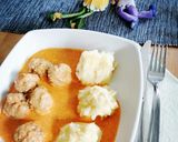 Tejfölös húsgombóc recept fázis 3 fotója