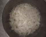 A picture of step 1 of Masoor Dal Dosa with Soya-Paneer Stuffing.