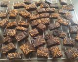 Foto langkah ke 6 dari resep Cookies Brownies Panggang.