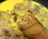 A picture of step 3 of Kesari Bhath or Saffron Halwa: Karnataka Special.