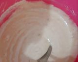 A picture of step 2 of Instant Besan Khaman.