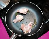 Foto del paso 2 de la receta Habichuelas con chorizo, pollo y panceta