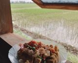 Foto langkah ke 7 dari resep Cumi cumi oseng tahu.