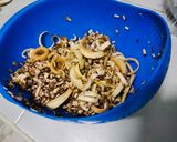 รูปขั้นตอนการทำที่ 1 ของ ทอดมันหัวปลีใส่หมูสับ