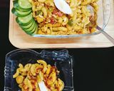 A picture of step 8 of Savory, Spicy Tikka Macroni 🍝🍊🍊🍜.