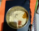 A picture of step 1 of Kadhi pokode.