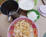 Hình bước làm 1 của món Bánh bò chuối