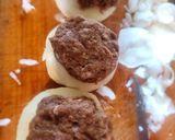 A picture of step 2 of BBQ Bacon-Wrapped Burger-Stuffed Onion Bombs.
