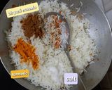 A picture of step 7 of Tomato rice.