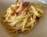 Foto del paso 4 de la receta: Carbonara Original Trufada 🧀🥓