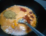 A picture of step 4 of Aloo Kofta Curry.