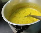 A picture of step 6 of Rice, dal, salad, mixed subzi carrot halwa.
