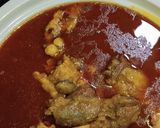 A picture of step 12 of Spicy Mutton Trotter And Bong.