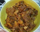 A picture of step 6 of Raw Banana Bhaji.