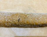 A picture of step 3 of Biscoff sesame rolls.