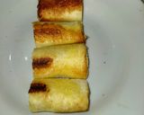 Foto langkah ke 3 dari resep Roti bakar isi pisang.