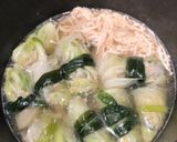 A picture of step 3 of Cabbage Rolls Soup.