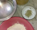 A picture of step 1 of Jaggery Malpua.