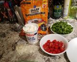 A picture of step 7 of Instapot Chicken Burrito Bowls.