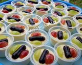 Foto langkah ke 8 dari resep Creamy Fruity Puding.