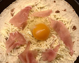 Foto del paso 4 de la receta: Galette de jamón 🍖, queso 🧀 y huevo 🍳(wrap)
