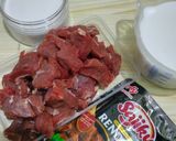 Foto langkah ke 1 dari resep Rendang sapi.