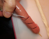 Foto del paso 2 de la receta: Perrito twister