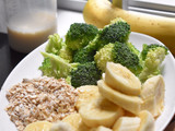 Smoothie Brokoli oat banana
