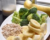 Foto langkah ke 1 dari resep Smoothie Brokoli oat banana.