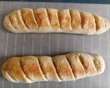 A picture of step 7 of Baguette style bread.