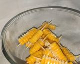 A picture of step 2 of Crispy Peri Peri Sweetcorn Fries.