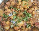 चमचमीत छोले मसाला (CHOLE MASALA RECIPE IN MARATHI) रेसिपी स्टेप 5 फोटो 