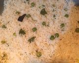 A picture of step 7 of Green Peas Capsicum Pulao.