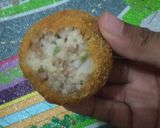 Foto langkah ke 3 dari resep Cheese Rice Ball.