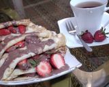 عکس مرحله 1 از دستور کرپ شکلاتی 🥞☕